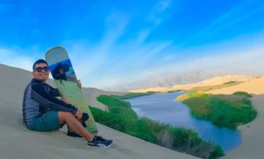 laguna moron favio con tabla