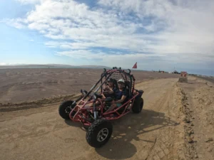 minibuggy en la reserva de paracas