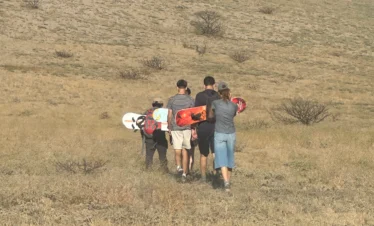 trek cerro blanco subida