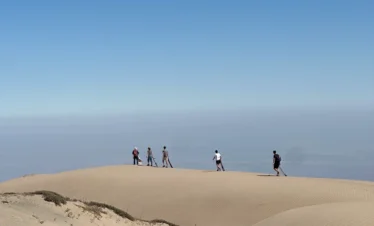 trek en cerro blanco cima