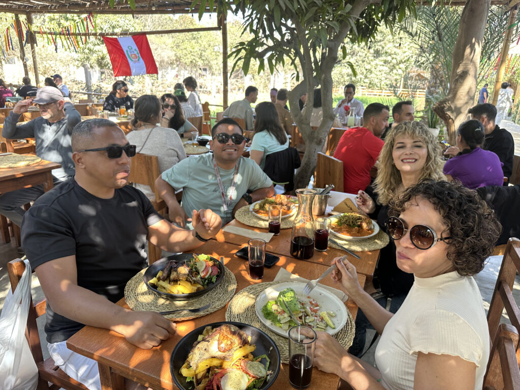 almuerzo bodega cultur pisco