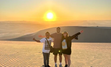 favio y amigos en sunset huacachina