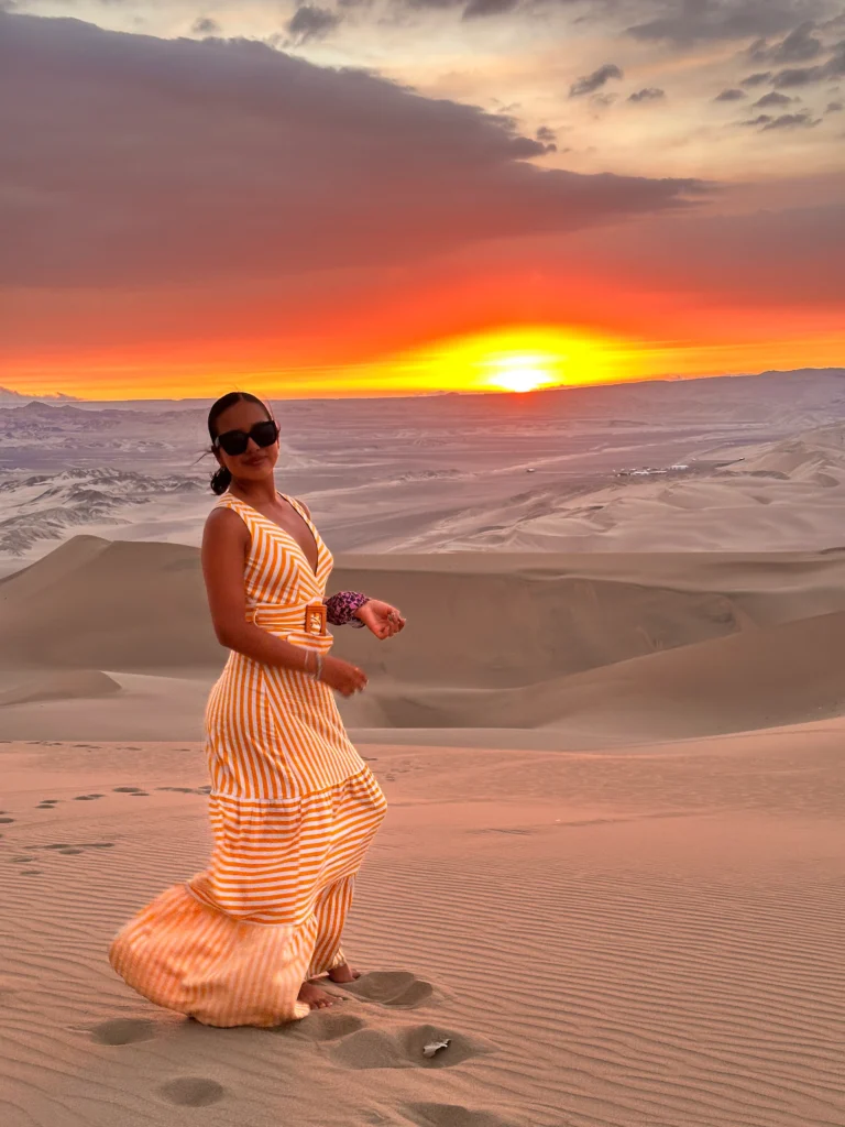 modelo sunset huacachina