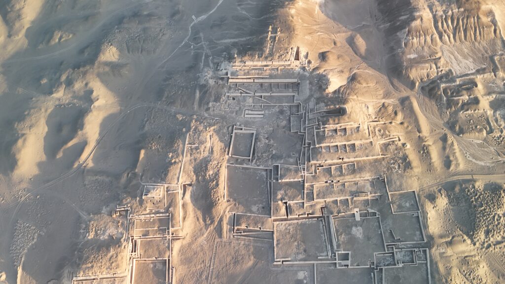 piramides de cachuachi desde drone