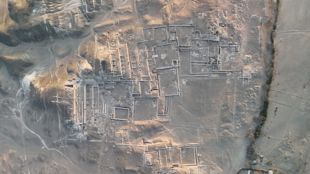 piramides de cachuachi desde panoramico